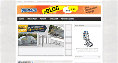 Desktop Screenshot of blog-signals.fr