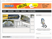 Tablet Screenshot of blog-signals.fr